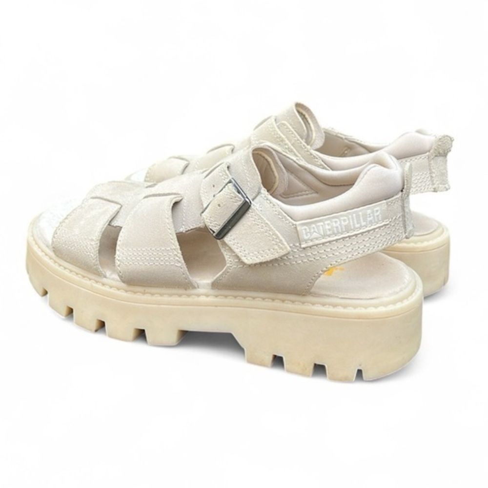 Caterpillar Rigor Sandal, cream color, men’s size 7, women’s size 9